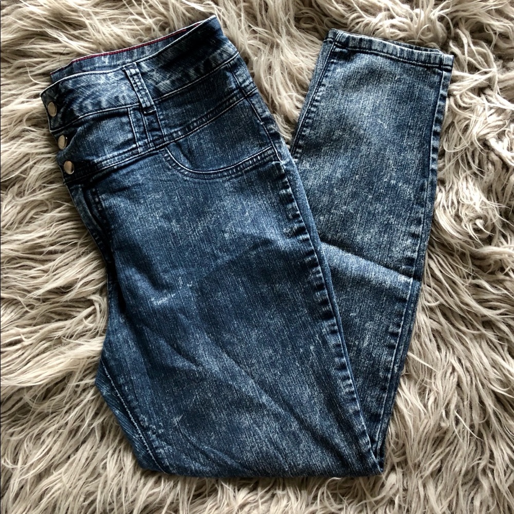 Forever 21 Acid Wash Jeans